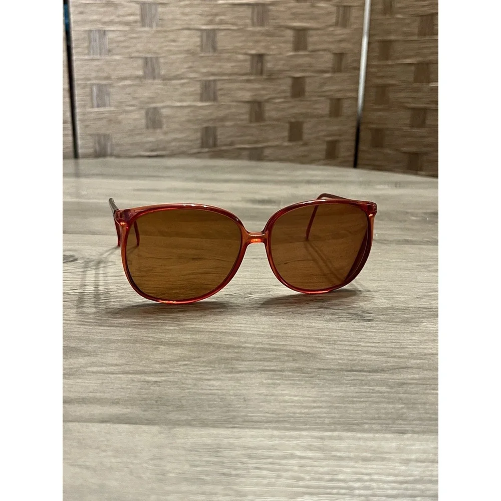 Tura Vintage Women's Sunglasses Red Oversized Frames‎ Prescription Lenses GVC!